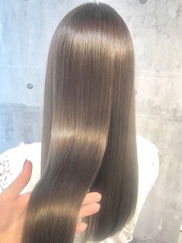 ジアン テラス(GIEN TERRASSE)の写真/【髪質改善◇ミネコラ/Aujua取り扱い】困ったらプロにお任せ♪頭皮からケアして健やかなうるツヤ髪へー。