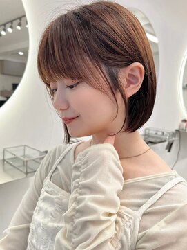 メルバイグラフ 梅田(mel by GRAFF) 【ミニボブ】ナチュラルボブ/ストレートボブ/ショートボブ