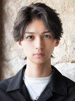 カライング(ing) マッシュ短髪ツーブロックモテる束感モテ髪イケメン黒髪ビジネス