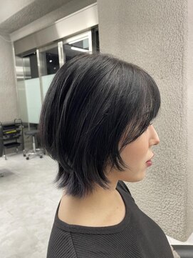 バディ 中野駅前店(BUDDY) ショートマッシュウルフ【中野美容室/新中野/東中野】