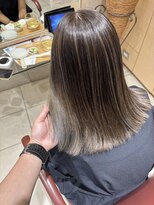 ソトエアンドマーブ 久喜店(SOTOE&marbb)&nbsp;ブリーチなし/アッシュベージュ/くすみベージュ