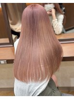 ロンドルピナス 小倉(Lond Lupinus) ミディアムヘア暗めカラー/デザインカラー/フェイスフレーミング