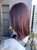 ナナ バイ ピケ(nana by pique) ブリーチなしでここまで!鮮やかカシスレッド/ニュアンスカラー