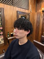 フォーシー(For.c.c.c.c)&nbsp;波巻きウルフ[埼玉/川口/浦和/越谷/東川口/メンズパーマ]