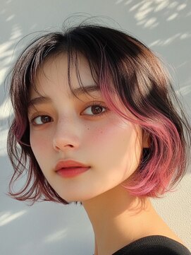 ロディーナ 大口 新子安(rodina) 黒髪カタログ/クラゲヘアー/オリーブグレー/大口子安新子安横浜