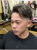 MEN’S HAIR/波巻きツイストスパイラル/リバースセンターパート