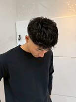 アリープアウル(ALEAP owl) メンズ/フェザーパーマ/ツーブロック