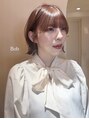 ガリカ 両国(Gallica)&nbsp;切りっぱなしボブ×顔周りカット