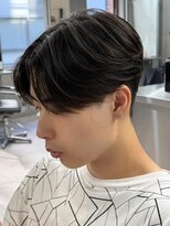 エルマーク 京都駅前(L-MARK) ニュアンスパーマ/センターパート/マッシュ/カルマパーマ/メンズ