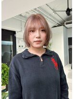 ロマリア ヒルズ 表参道 原宿(Lomalia HILLS) LomaliaHILLSダブルカラーケアブリーチピンクベージュ