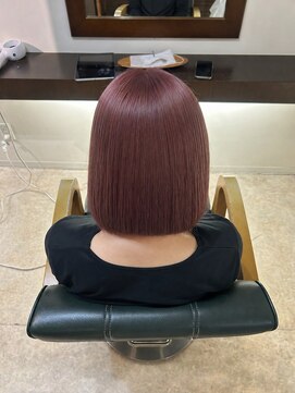 アルフラン(al franc) ピンクベージュ