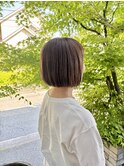 細ハイライト×イルミナオーシャンボブ