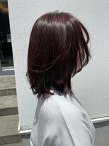 ベリー(berry) ツヤめく☆髪が綺麗に見えるピンクボブ☆