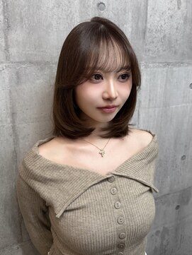 アリア イースト バイ エクラート 新宿東口店(ARiA east byECLART) ★レイヤーカットで大人可愛い韓国レイヤーボブ★