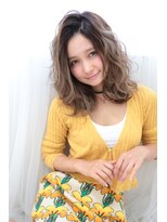 フェリシータ 緑地公園店(felicita)&nbsp;エアリーカール☆彡ナチュラルアッシュグラデーション