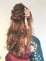 ネオリーブニコ 大井町店(Neolive Nico)&nbsp;【neolive nico 大井町店】卒業式　ヘアセット　ハーフアップ