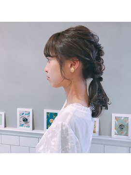 フェンヘアーアイス 中目黒(Fen.hair ici) ヘアアレンジ　アヤサンアレンジ