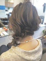 オルガ ヘアアンドメイク(Oluga hair&make)&nbsp;サイドルーズダウンスタイル