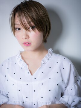 カバーヘア ブリス 戸田公園西口店(COVER HAIR bliss) *bliss戸田公園*インナーカラー☆前下がり丸みショートx