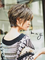 アヴァロン(AVALON)&nbsp;【mag ginza】ミセスエレガントショート×ハイライト