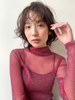 ガレージ バイ グリーン 原宿 表参道(Garage by green)&nbsp;【loki】シースルーバング×ケアパーマ