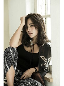 ウィンド(Wind.) クール◎グレージュ　レイヤースタイル