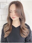 《sheer/大黒》#韓国ヘア#ヨシンモリ#ヌーディーベージュ