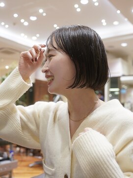 ビュートリアム 梅田(BEAUTRIUM) ぱつっとボブ/ミニボブ/シースルーバング/前髪/梅田/茶屋町/大阪