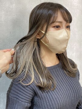 ラ ブレス 梅田茶屋町(LaBless) ホワイトアッシュ/インナーカラー/LaBless/mahiro