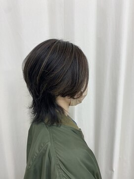 イケハ(IKEHA) ハイライト×ウルフヘア