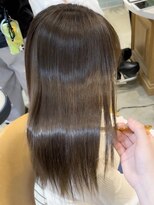 ロンド シャルム 吉祥寺(Lond charme)&nbsp;美髪ストレート シルキーベージュ 艶髪 ミディアムヘア