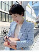 ショートヘア/ハンサムショート/ショートパーマ