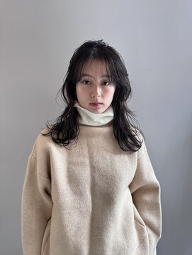 ルッチ 立川(LUCCI) 【HIDETO】ミディアム パーマ ナチュラルカール