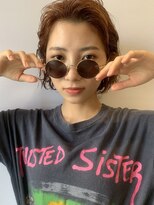 バケーション(vacation)&nbsp;【名古屋市南区 vacation】ゆるパーマボブ　似合わせカット