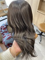 テラスヘアラボ 新潟駅南(TERRACEhairLab.)&nbsp;【透明感】チャコールグレージュ