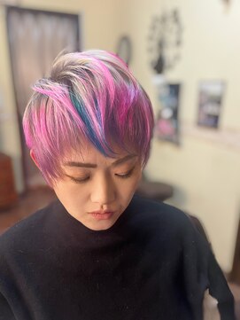 総合美容ギリシャ神話 葛西 ハイファッションカラーリング