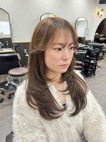 リミットバイアフィナー 大宮店(limit by Afinar) ハイレイヤー×マロンベージュ