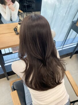 アリュウル 表参道(ALLURE) 透明感グレージュカラー　レイヤーカット　学割U24