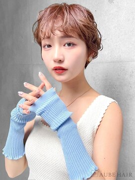 オーブヘアー アリーナ 会津若松店(AUBE HAIR alina) 20代・30代_マッシュショートパーマ
