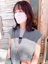 ドルセプラタ(Dulce plata)&nbsp;モーヴピンクカラー×大人可愛いレイヤーカット