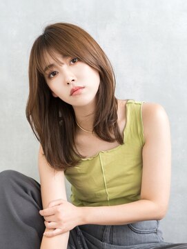 デュノヘアー 神戸三宮店(DUNO hair) ミディアム顔周りレイヤー