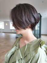 ビュートリアム 神戸(BEAUTRIUM)&nbsp;前髪長めショート/ショートカット/ショートヘア/20代/30代/40代