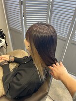 シュガー ミタケ(SUGAR mitake)&nbsp;インナーカラー　ベージュ