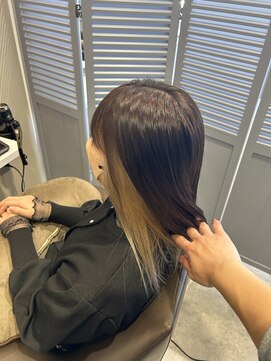 シュガー ミタケ(SUGAR mitake) インナーカラー　ベージュ