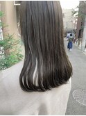 暗髪艶感!オリーブグレージュ○