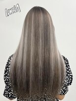 ルシア 京都四条河原町烏丸(LuciA)&nbsp;【レミー100%/54cm】シールエクステ×カラー