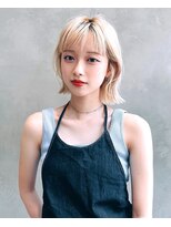 エイチ(H eitf) H【 eitf】原宿　【抜きっぱなしカラー】ショートウルフ