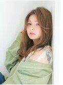 メルティカラーフェミニンロング 似合わせカットレイヤーカット