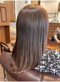 大人可愛いミディアムロング20代、30代、40代