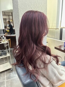 プライマル 稲毛店(PRIMAL) イメチェンチェリーブラウンフェミニンモードダークアッシュ